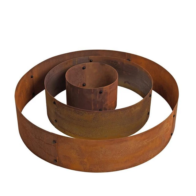 Hochbeet Pflanzring Rost Pflanzgefäß Pflanzkübel Metallring Kräuterbeet Edelrost