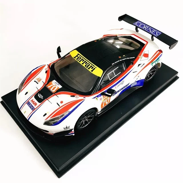 *RARE LIMITED EDITION* GL RACING 1/28 GL White Ferrari 488 GT3 For ...