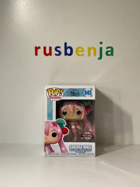 Funko Pop! SAKURA MIKU CHERRY BLOSSOM #945 SPECIAL EDITION