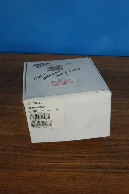 Beckman Coulter System Gold HPLC 168 PDA deuterium (D2) lamp assembly PN 538711