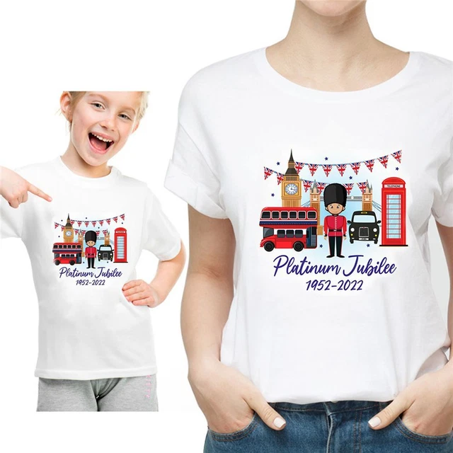 TSHIRT UNION QUEEN TShirt Platinum Jubilee T Shirt Queen Elizabeth