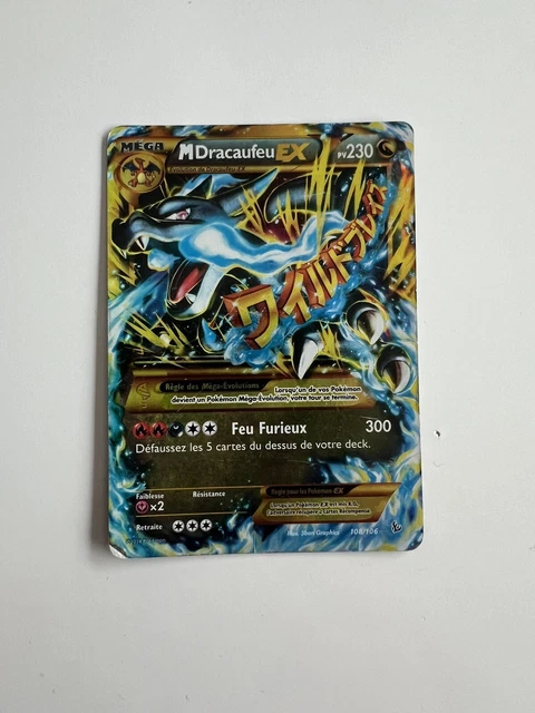 RARE CARTE POKEMON Mega Dracaufeu EX Shiny 69 106 2014 EUR 21 60 