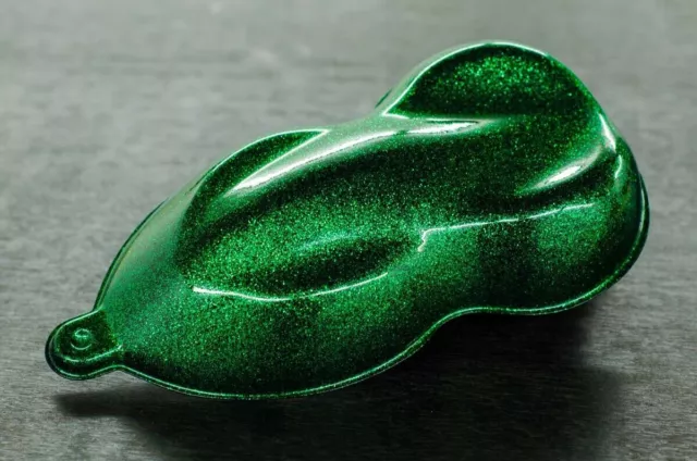 Metallflockenglitzer - Smaragdgrün 2