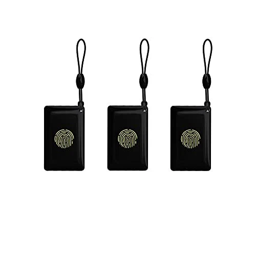 3Pcs IC Cards for Smart Door Lock, SMONET 13.56MHz RFID Key Fob for TTLock Smart