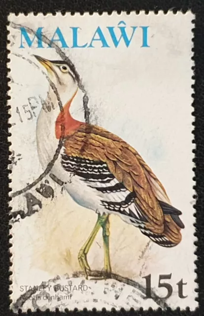 DUZIK S: Malawi 1975 "Birds" SG503 15t. used single stamp (Nos3024)**