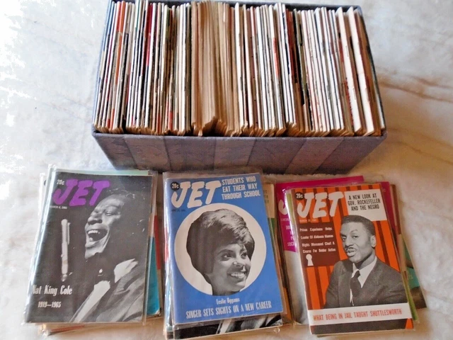 Jet Magazine - 250 Issues from the 50s & 60s & 70s~civil rights, racism, history