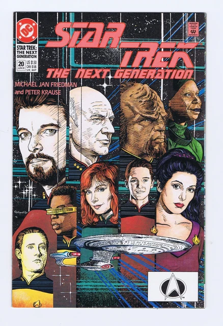 Star Trek Next Generation #20 1991 (DC)  VF-NM  NEW UNREAD