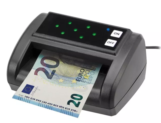 SAFE-9785-Geldscheinprüfer-INFRAtronic-Tester-EURO US Dollar Britisches-Pfund 2