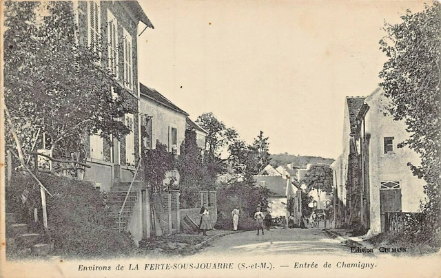 LA FERTE SOUS JOUARRE SEINE et MARNE FRANCE~ENTRE de CHAMIGNY~ PHOTO POSTCARD