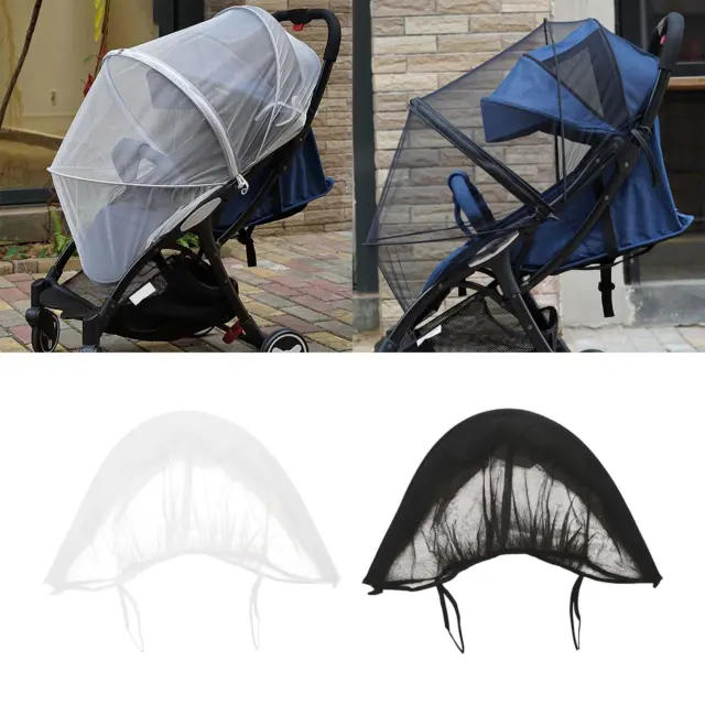 Universal Baby Stroller Mosquito Net Large Durable Bug Net for Cot Strollers