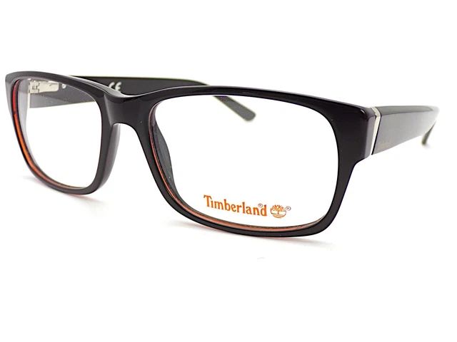 Timberland Gafas Marco Negro Con Ámbar Hombre 56mm Gafas TB1210 005