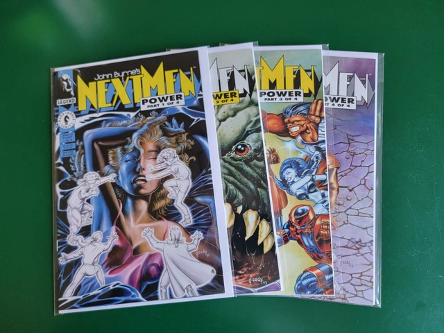 John Byrne's NEXT MEN 1 2 3 4 Complete Story "Power" #23 24 25 26 DARK HORSE 1-4