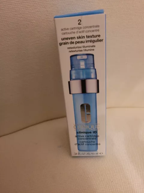 Clinique Id Active Cartridge Concentrate Pores & Uneven Texture 0.34 Oz Boxed