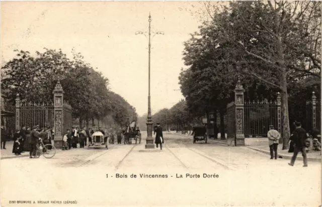 CPA Paris 12th Bois de Vincennes La Porte Dorée (478973)