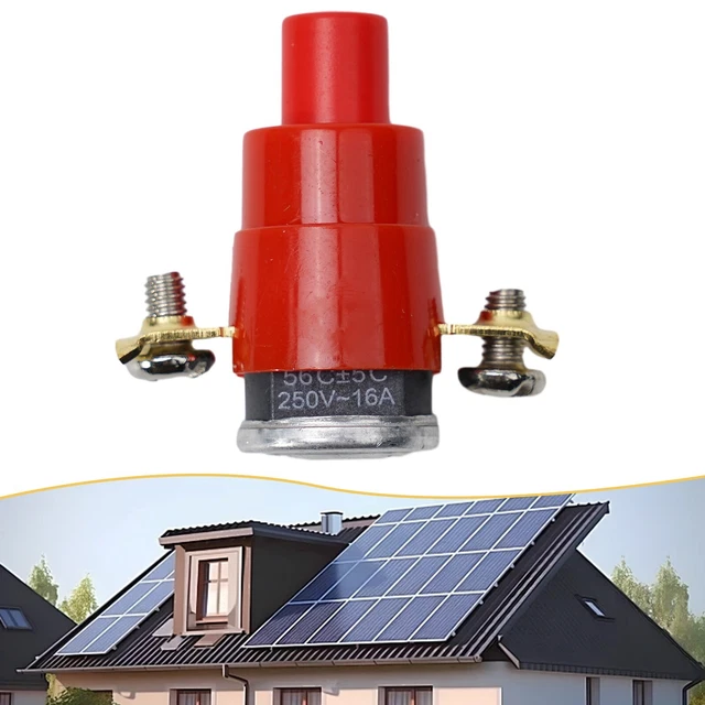 Lot De 2 Interrupteurs Thermiques 56°C Réinitialisation Automatique - Pour Tambour Câble
