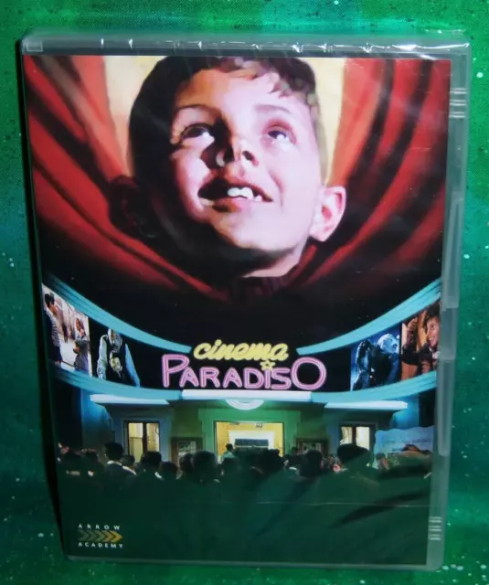 New Arrow Video Cinema Paradiso Special Edition 2 Disc Dvd Italian Movie 1998