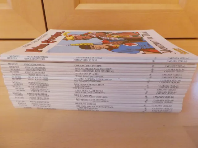 22 x Prinz Eisenherz*Werkausgabe*Carlsen Comics* 1. Auflage