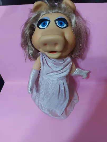Vintage RARE 1976-1978 Jim Henson The Muppets Miss Piggy Puppet 17" Great Condit
