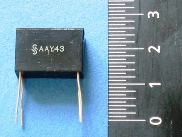 5 x AAY43 Germanium Diodes - Siemens Quartet