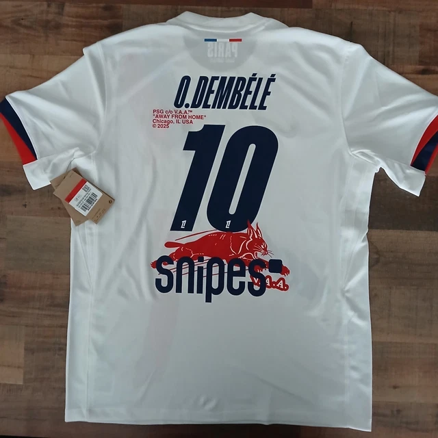 Maillot Extérieur PSG 2015-2016 Nike, Numéro 30 DYDY, Taille L, état Moyen