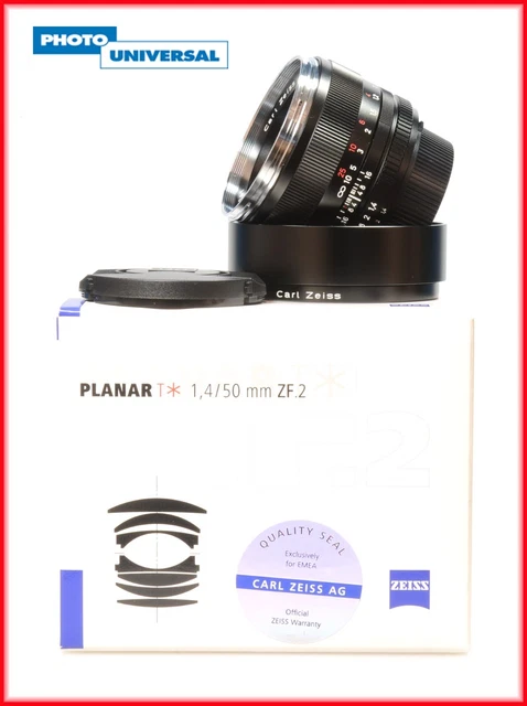 Carl Zeiss Planar 50Mm/1,4 T* Zf.2 Nikon Neu Vom Fachhändler