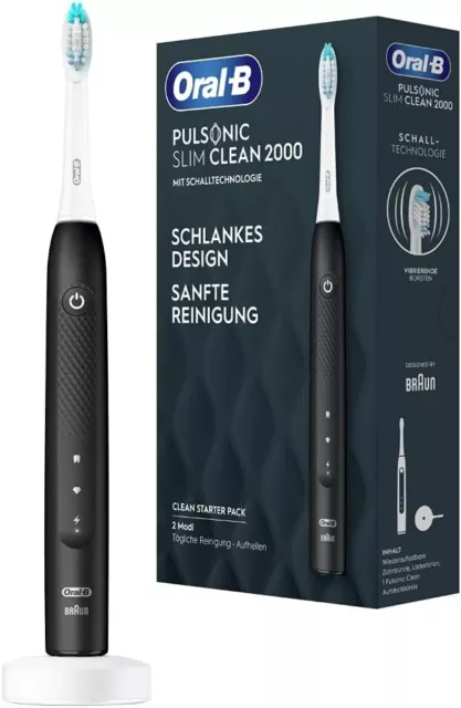 Oral-B Pulsonic Slim Clean 2000 Elektrische Schallzahnbürste/Electric Toothbrush