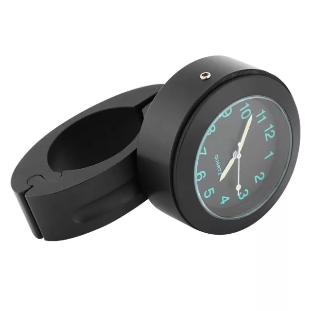 22-25mm Moto Montre Horloge Thermomètre Moto Guidon Support D