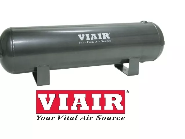 Viair 2.5 Gallon Air Réservoir - Six 1/4 " Npt Ports - 200 Psi - Universel 91028