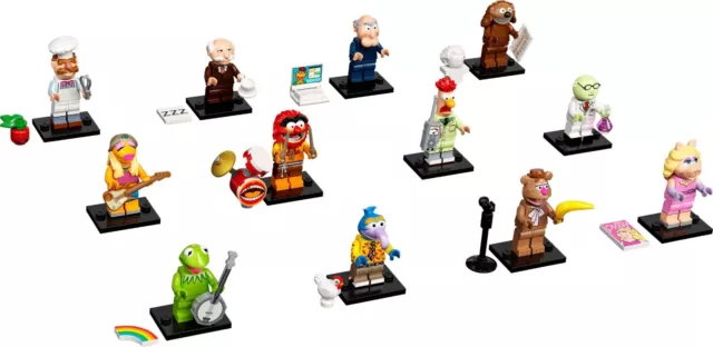 LEGO 71033 - The Muppets - All 12 Minifigures Complete Full Set - Brand ...