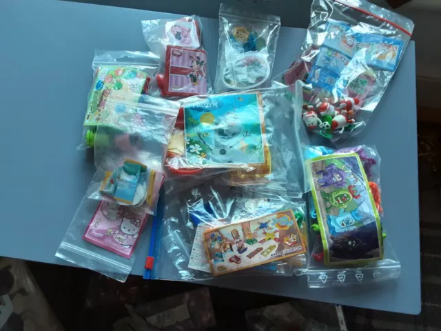 Kinder Surprise Toys. Job Lot Of 9 Full Sets ,  Extremely Rare