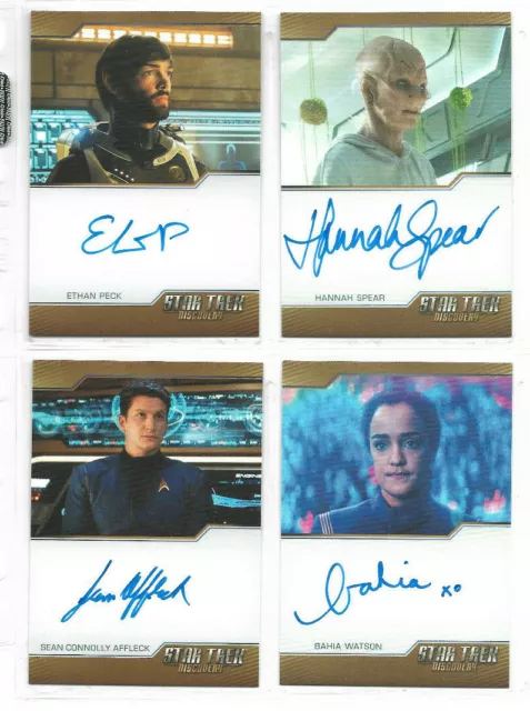 Star Trek Discovery Season 2 - Autograph & Costume Relic Card Selection NM 2020