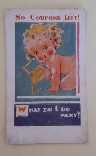 Zweiter Weltkrieg Kinderkleidung Gutscheine Humorkarte