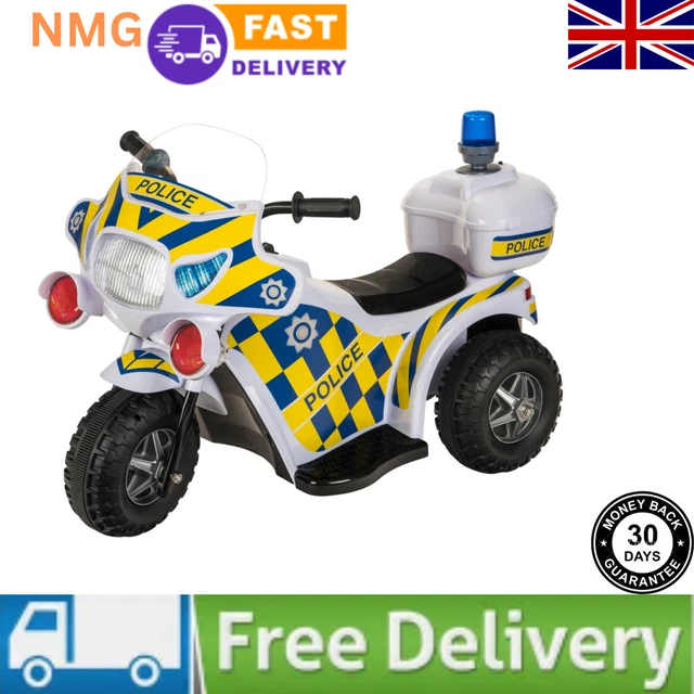 Police 6v 2025 motorbike ride on