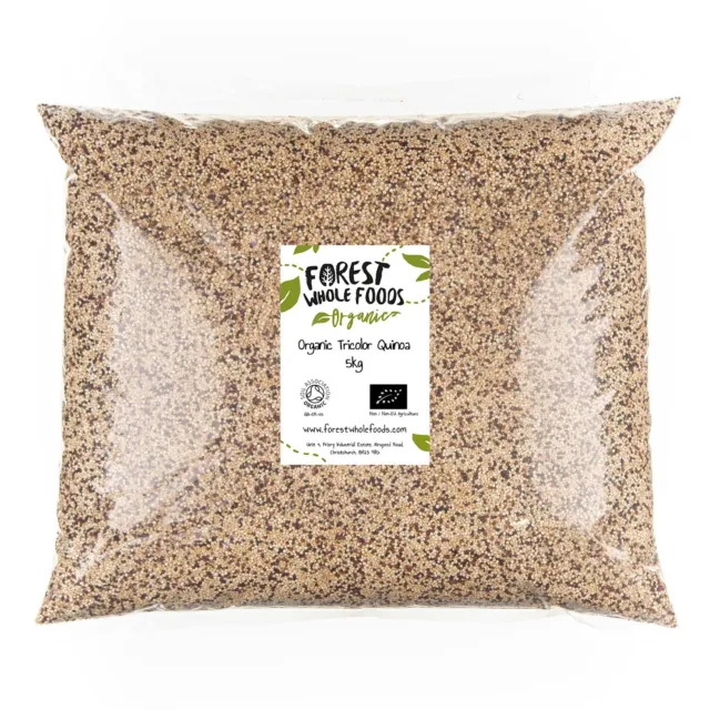 Organic Tricolor Quinoa 5kg - Forest Whole Foods