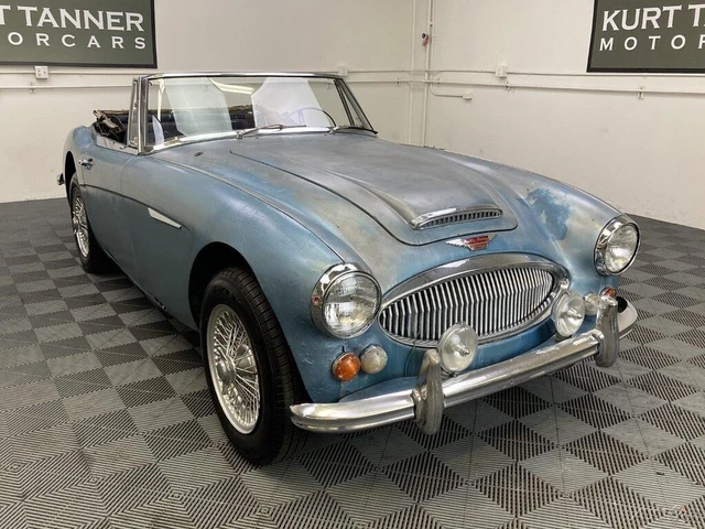 1967 Austin Healey 3000 1967 AUSTIN HEALEY 3000 MK 3 BJ-8. 4-SPEED OD.