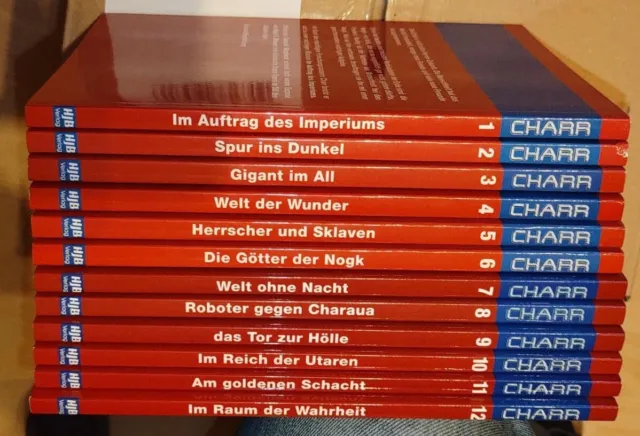 Ren Dhark Forschungsraumer Charr komplette Serie 1-12 HJB Verlag