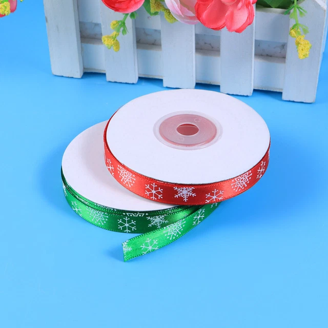 2pcs Band Rolle Weihnachten Geschenk Verpackung Breit Weihnachten Band