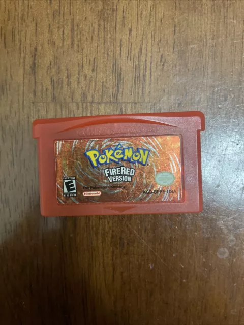 Pokemon: FireRed Version (Nintendo Game Boy Advance, 2004)
