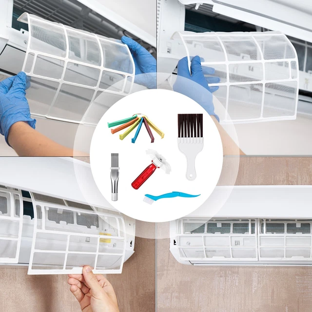 Air Conditionnement Aileron Peigne Jaune Bleu Foncé Vert Jaune Clair Tout Neuf 10