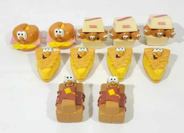 BURGER KING LICKETY SPLITS--11 ROLLING RACERS French Toast FRIES Chicken Tenders