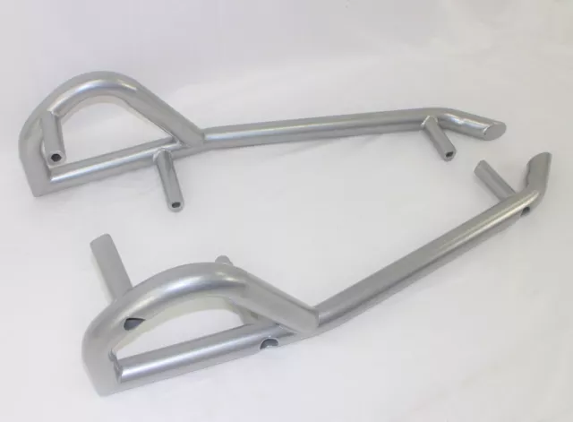 nerf bars rock sliders rock guards silver fits 2014 - 2021 Polaris RZR 1000 900