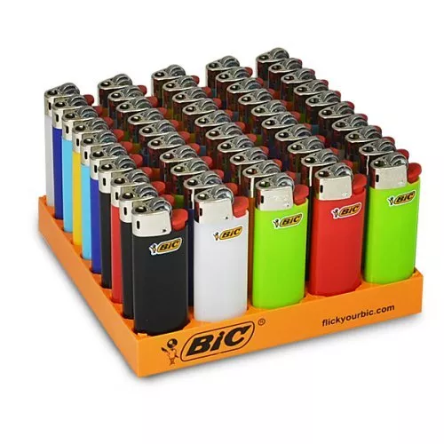 Bic Feuerzeuge Original BIC Mini Maxi mit Kindersicherung Farbig sotiert