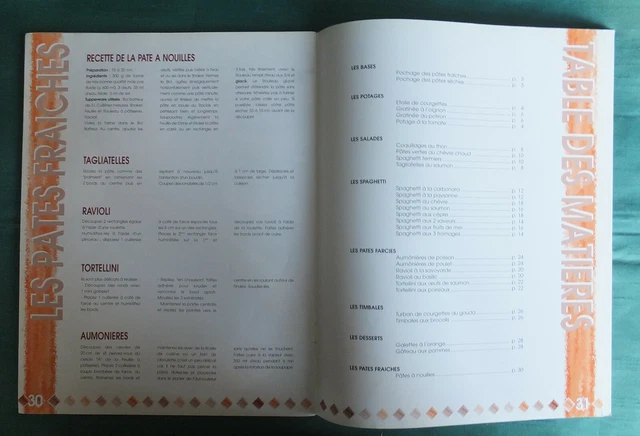 LIVRE CUISINE TUPPERWARE Les Pates EUR 5,00 - PicClick FR