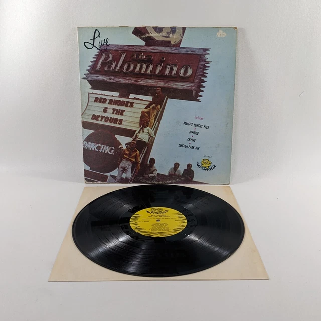 RED RHODES & The DETOURS Live at Palomino LP Country Vinyl