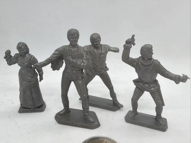 10 Figurines Vintage ORTF – Thierry La Fronde – 1964 – CODEC – MOKAREX – GENRE