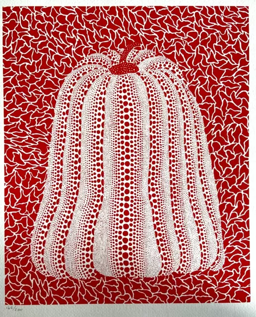 Yayoi Kusama Litografía Mori Arte Museum 2011 ,200 Ex. (Murakami Basquiat Haring