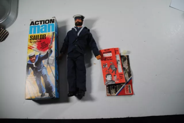 Boîte À Copie Figurines Action Man Palitoy Gi Joe 1973 « Mains Saisissantes...