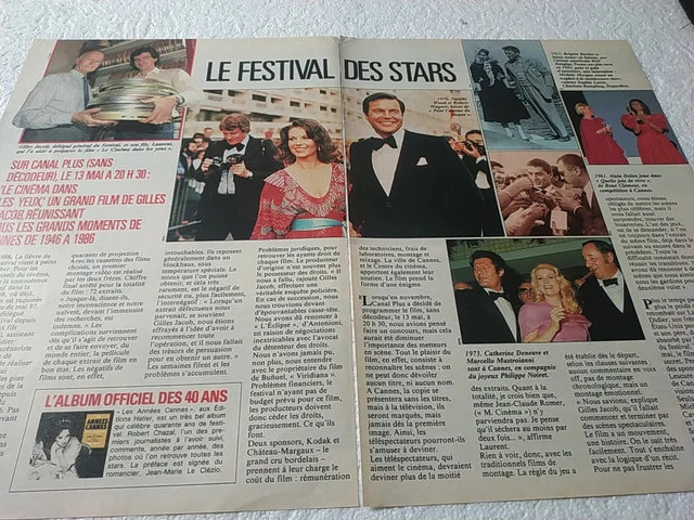 Coupures De Presse Vintage S1532 : Catherine Deneuve Et Brigitte Bardot - Occasion
