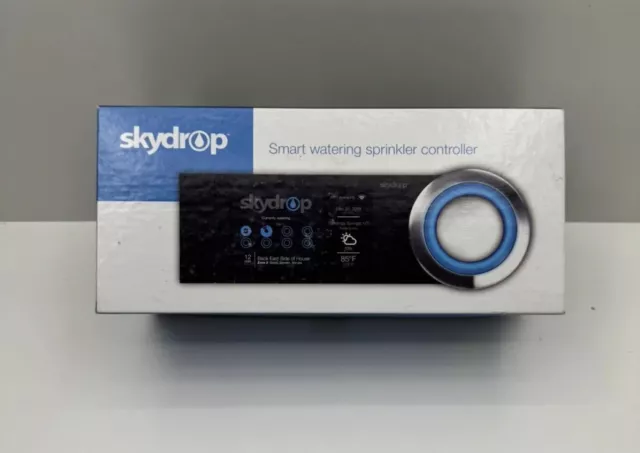 SkyDrop SDCRW1.0, 8 Zone Wifi-Enabled Smart Watering Sprinkler Controller. New
