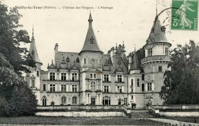 *24275 cpa Sully la Tour - Château des Orgers